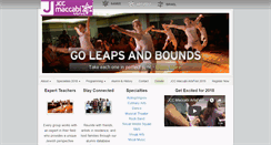 Desktop Screenshot of jccmaccabiartsfest.org